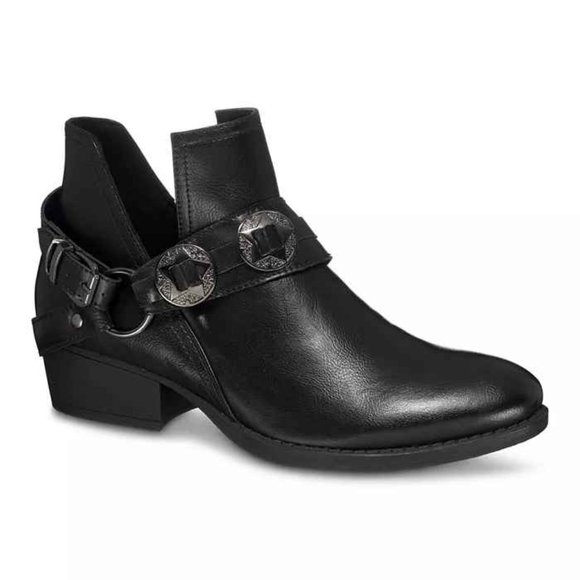 #53 GC SHOES Women's Elisa Ankle Boots Black 7 - Picture 1 of 1